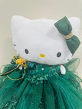 Hello Kitty Quincenera Doll Green,snkdress,wwwsnkdress.com