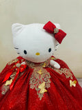 Hello Kitty Quincenera Doll red 523