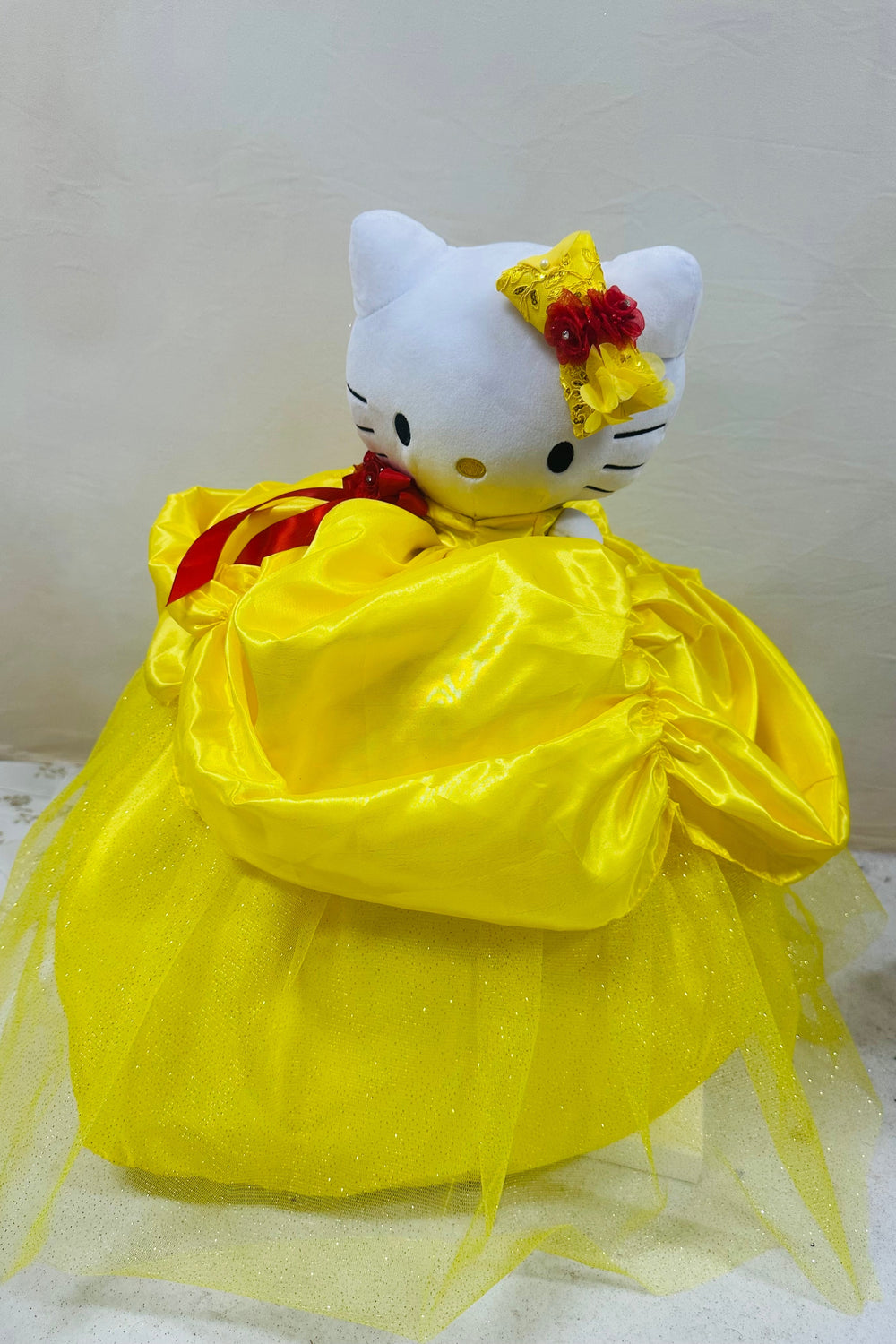 Hello Kitty Quincenera Doll YELLOW ,snkdress,wwwsnkdress.com