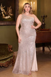 Plus Size Gown by Ladivine CH077C