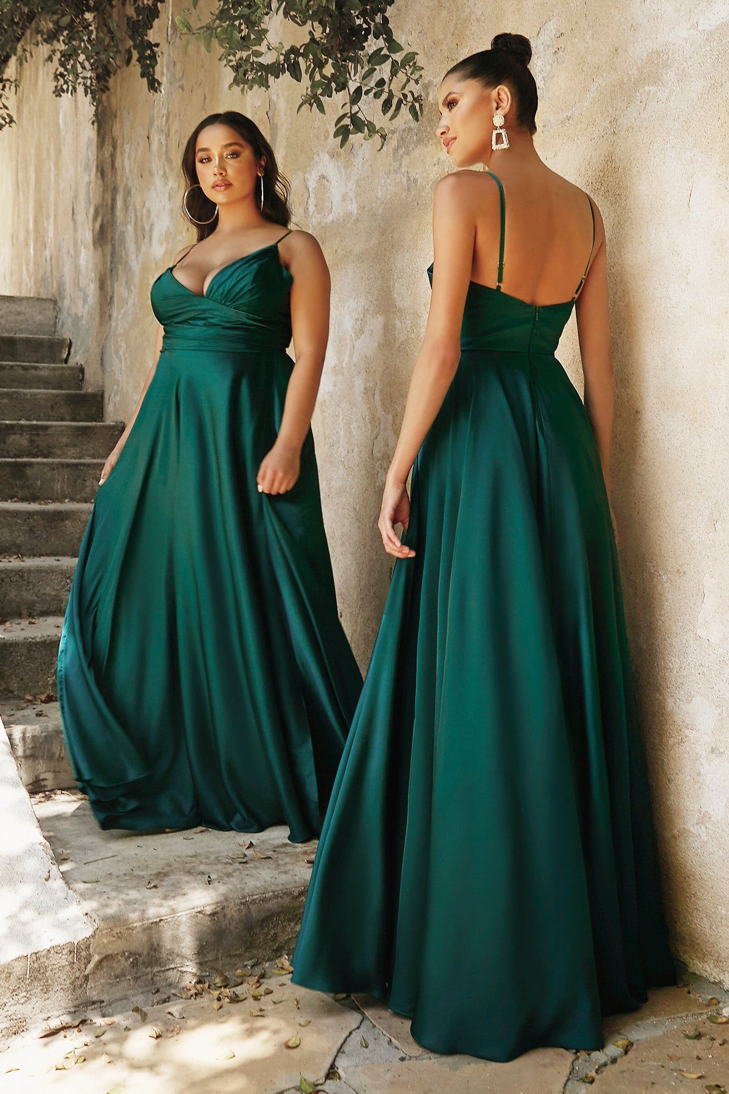 Plus Size Gown by Ladivine 7485C
