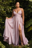 Plus Size Gown by Ladivine 7485C