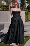 Plus Size Gown by Ladivine CD252C