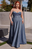 Plus Size Gown by Ladivine CD252C