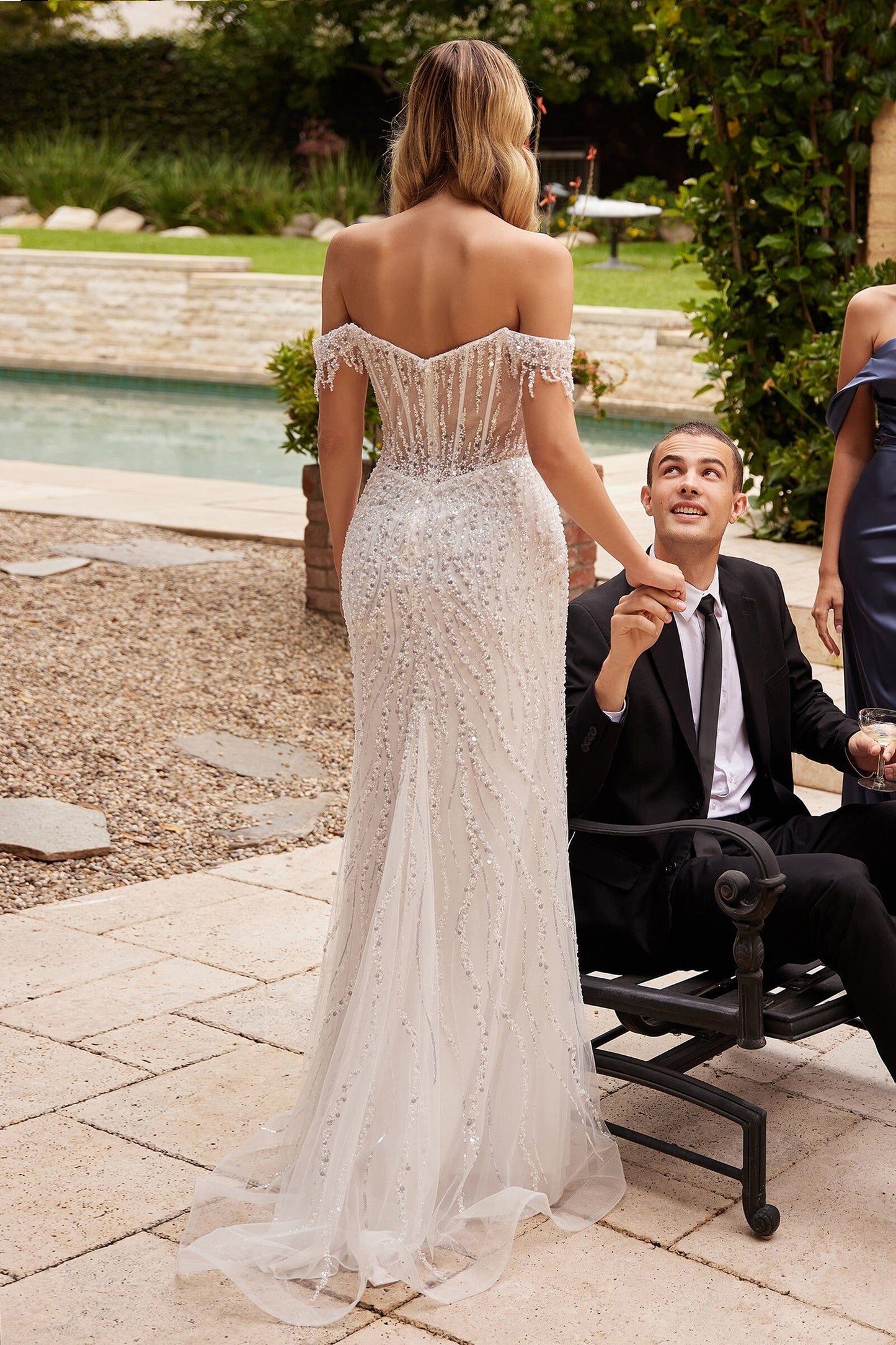 Wedding Dress by Ladivine CD0203W