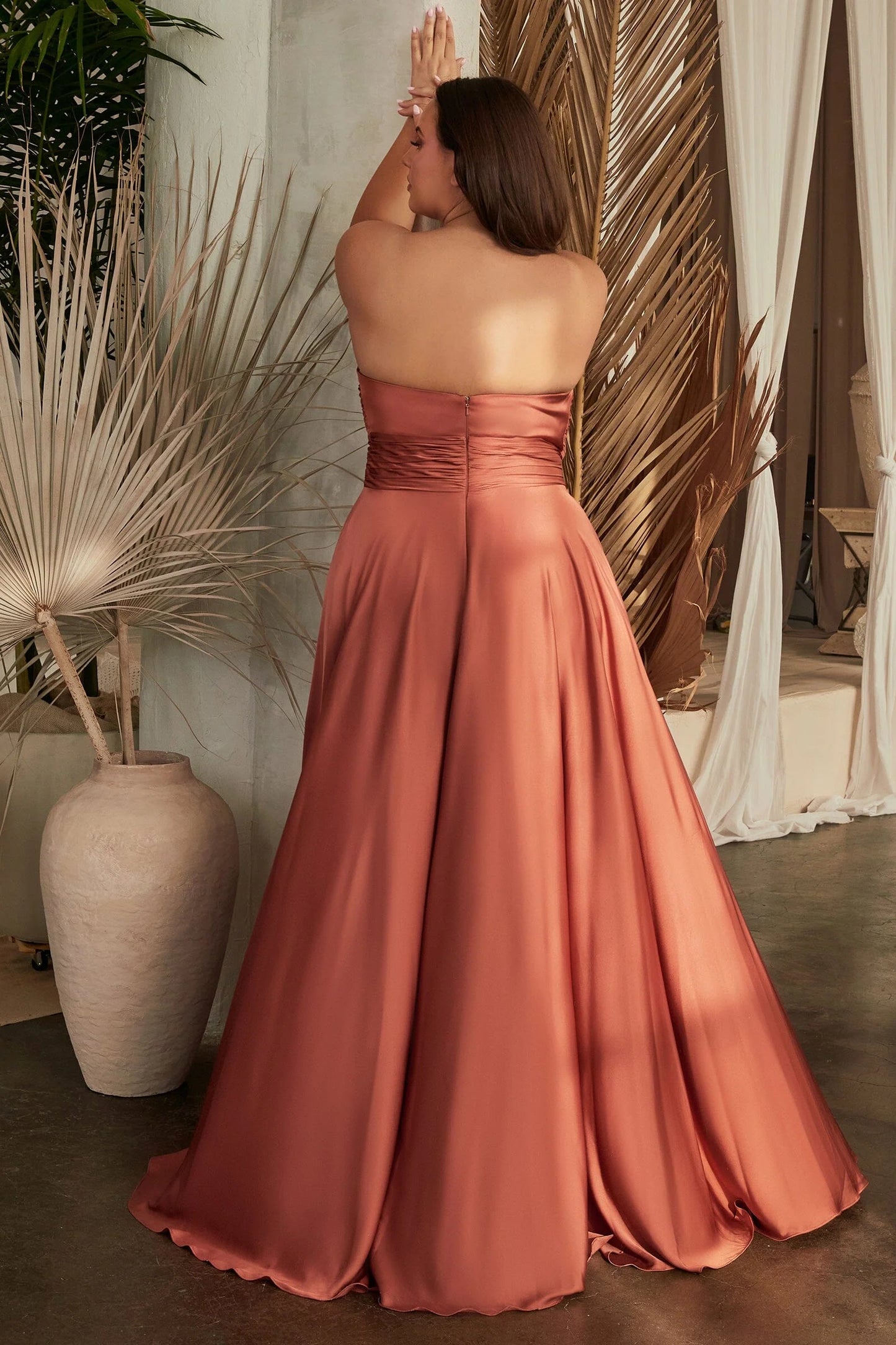 Plus Size Gown by Ladivine 7496C