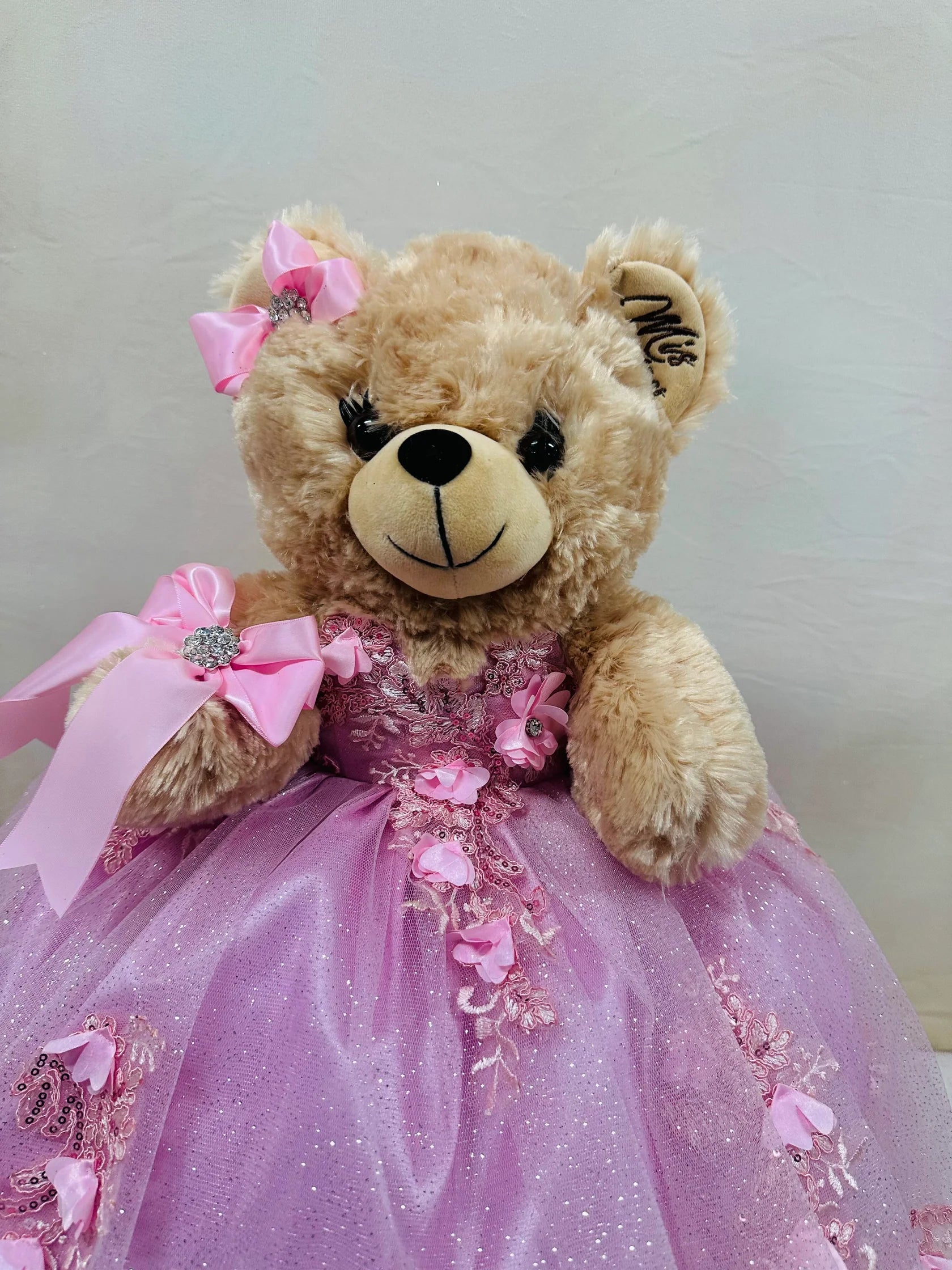 Teddy bear Quincenera Doll 144 – SNK Dress - Main Image