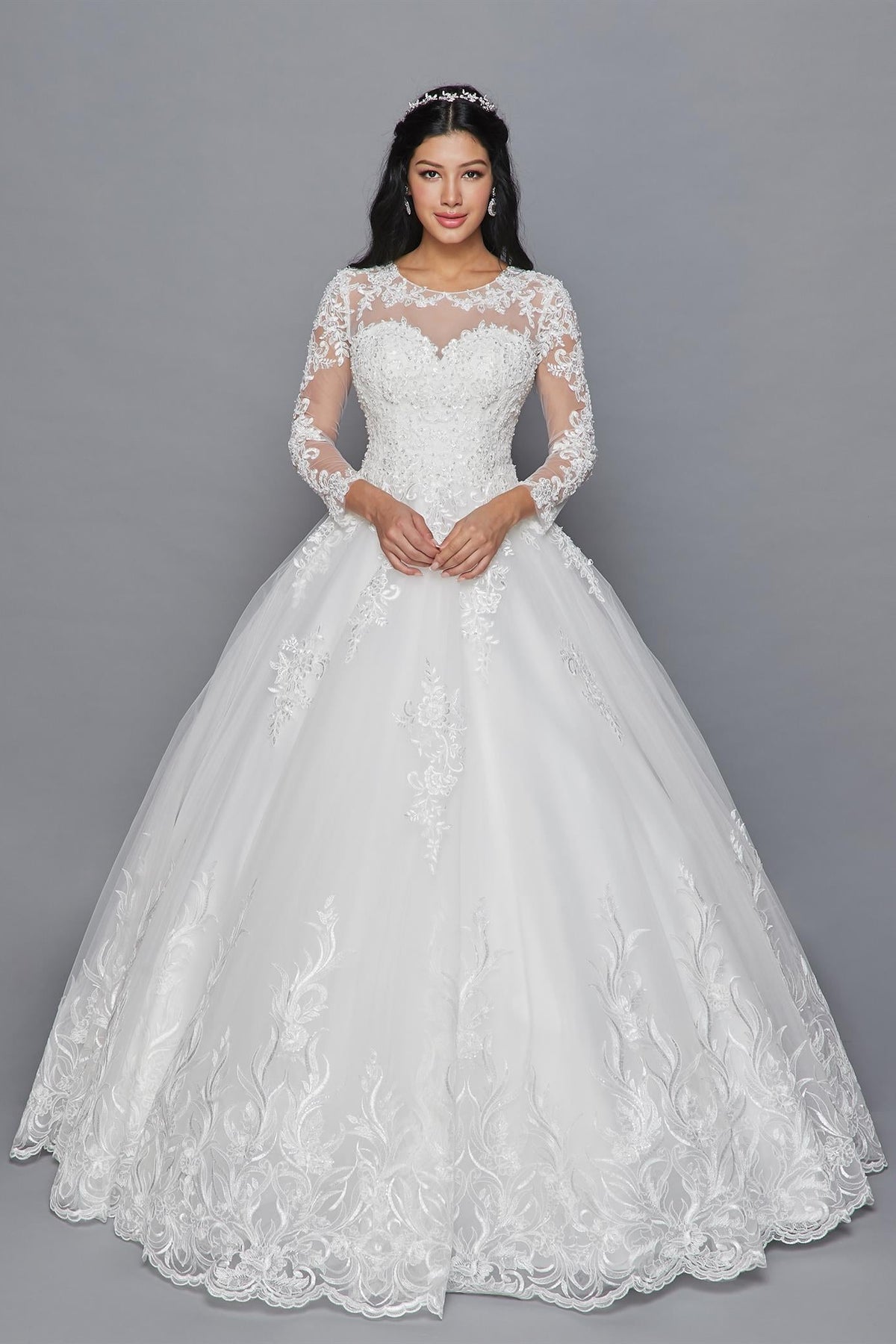 www.snkdress.com DeKlaire Bridal Style 422 wedding gown