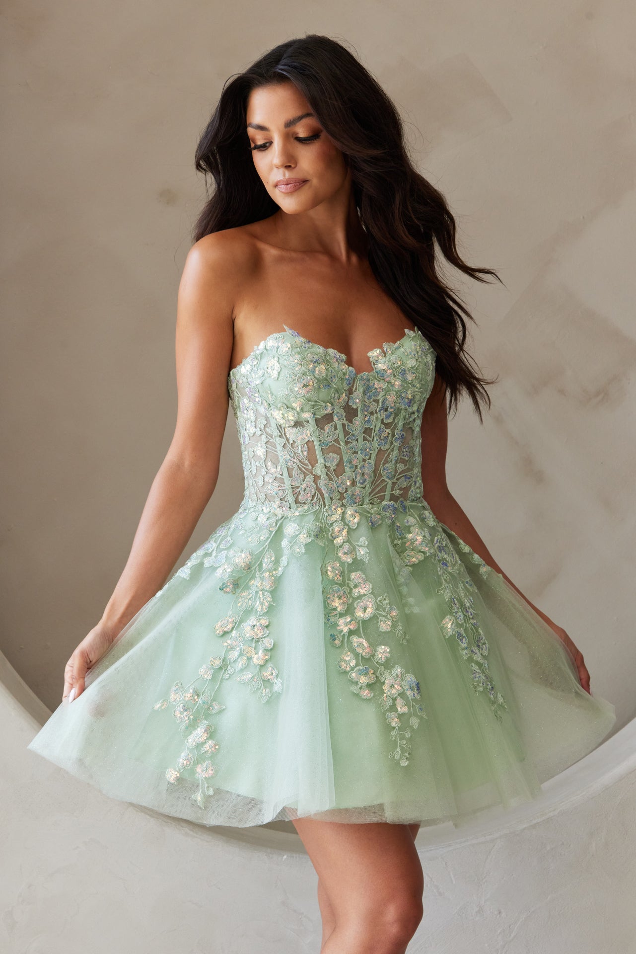 Tulle A-Line Prom Dress by Amelia Couture 902460