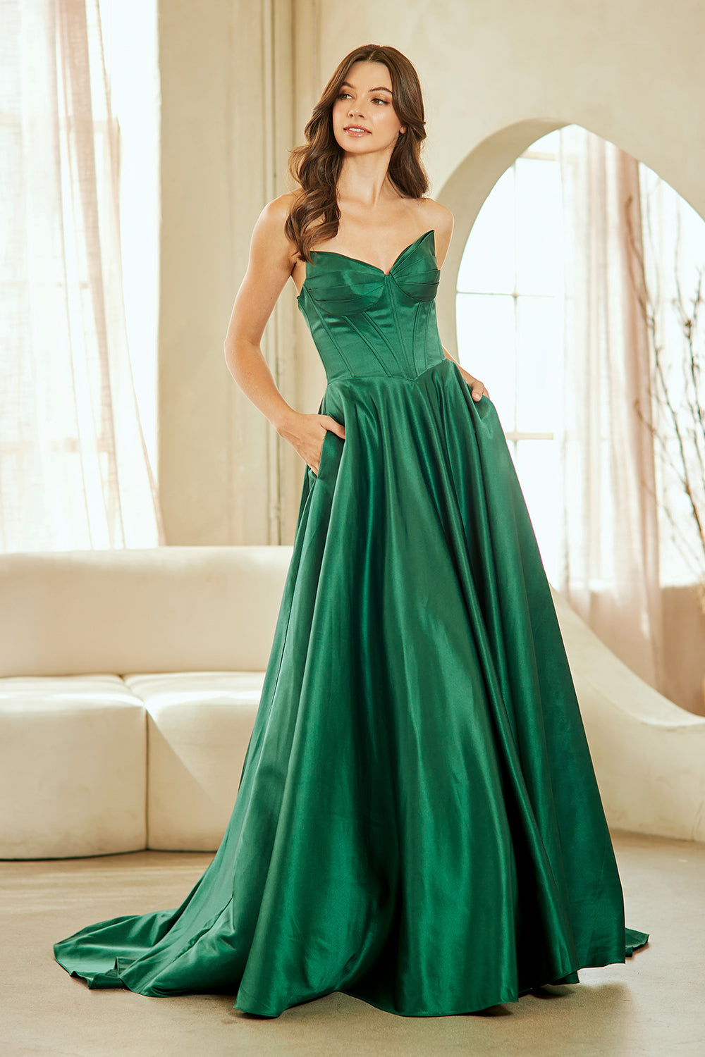 Semi Quinceanera Dress by Amelia Couture 508091