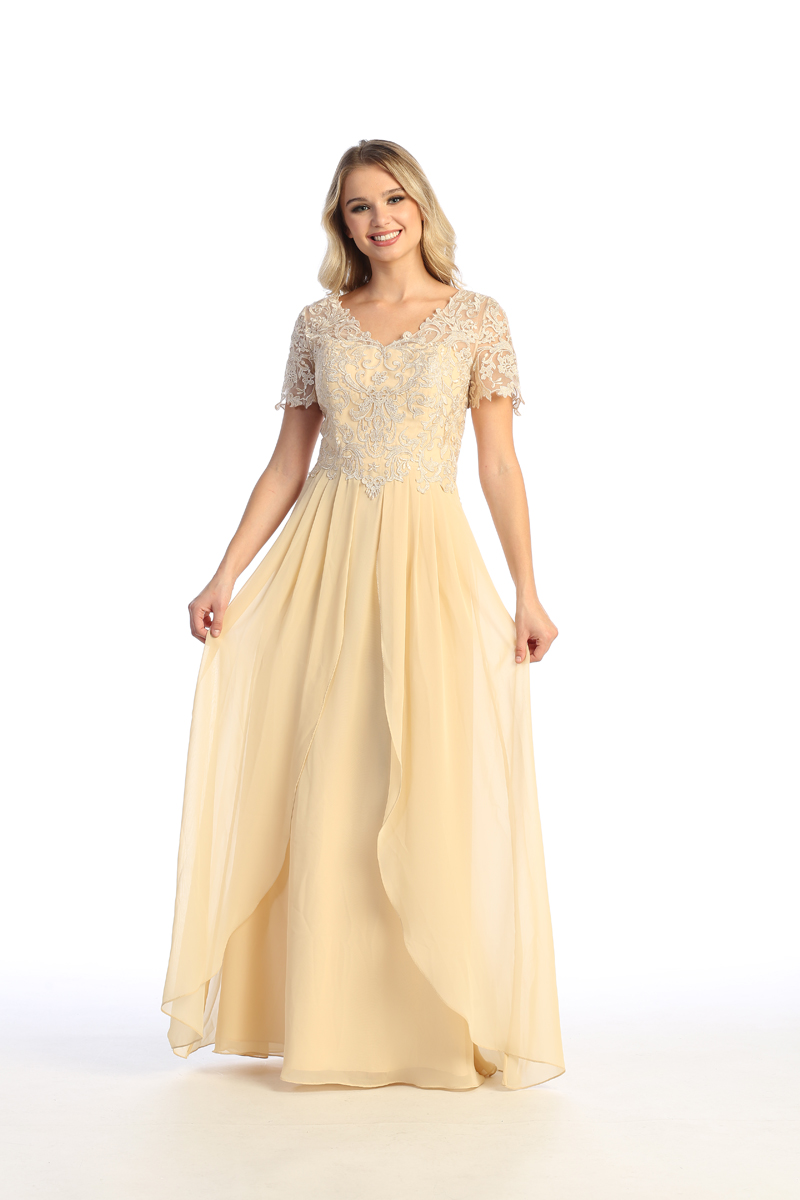 Formal dress by Cindy Collection style 50437 | www.snkdress.com