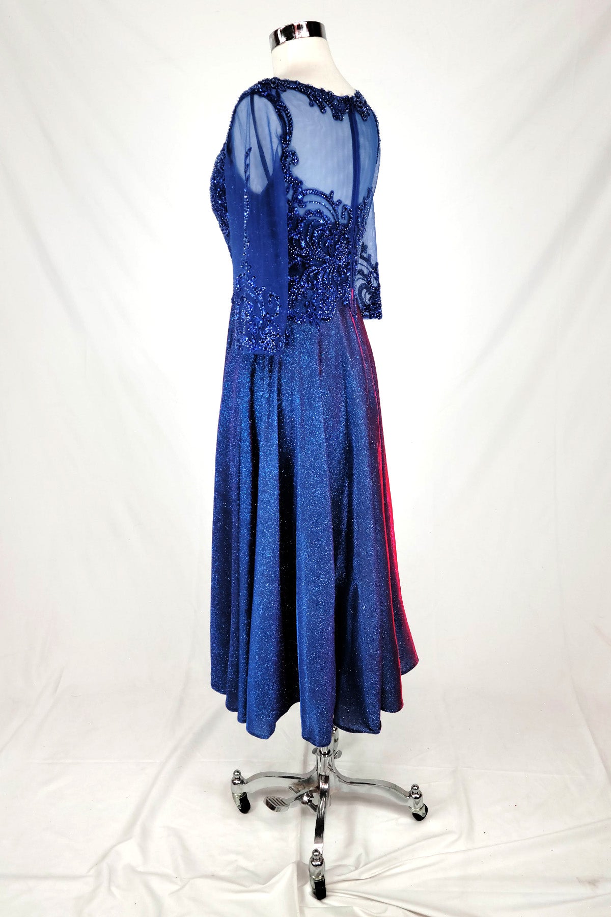 Tea-Length Mother of the Bride Dress with Pockets by Chicas J040