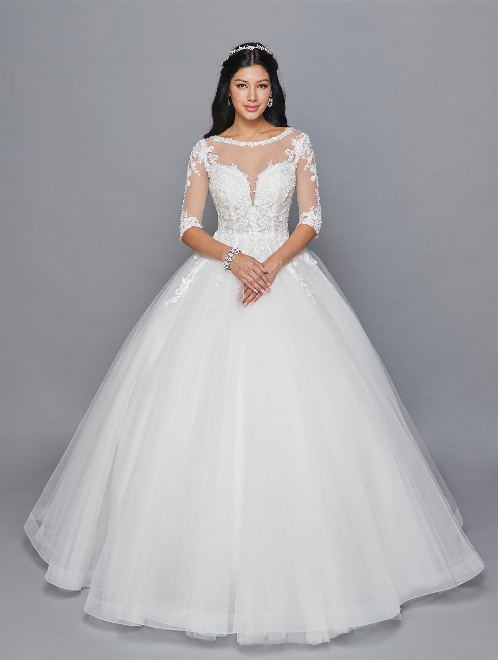www.snkdress.com DeKlaire Bridal Style 421 wedding gown