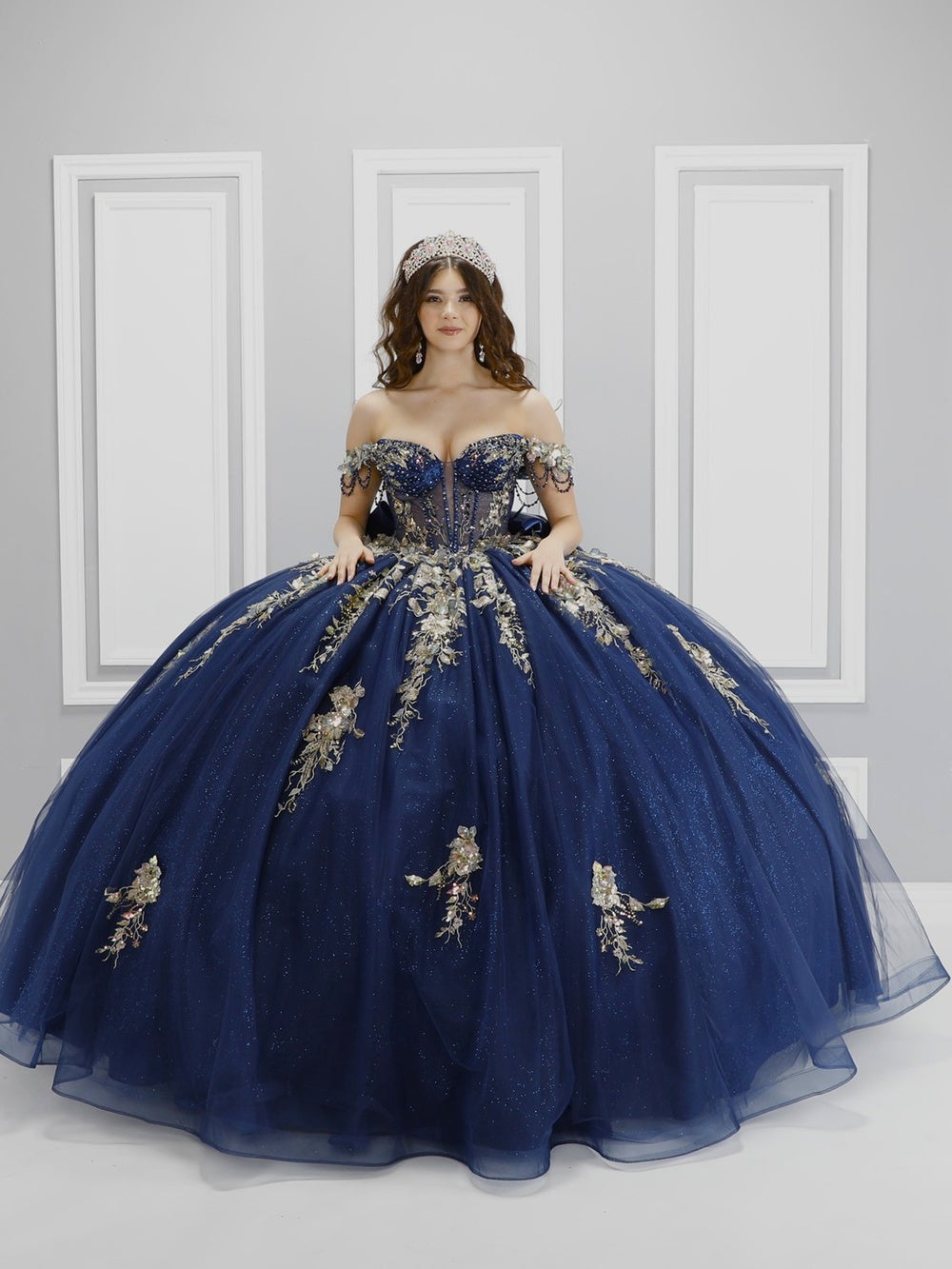 Dusty Rose Quinceañera Ball Gown by Gloria 60004410