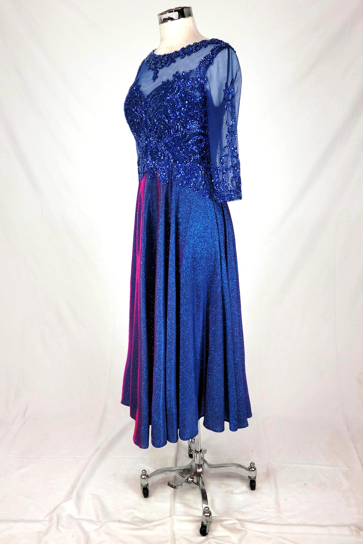 Tea-Length Mother of the Bride Dress with Pockets by Chicas J040