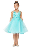 Sleeveless Tulle Kids Dress by Cinderella Couture 908334