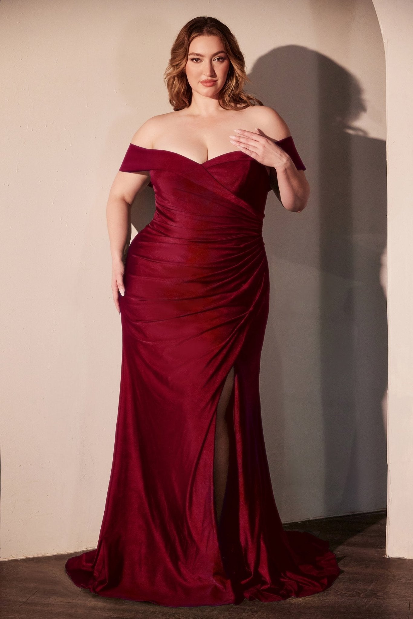 Plus Size Formal Dress by Ladivine CD790C