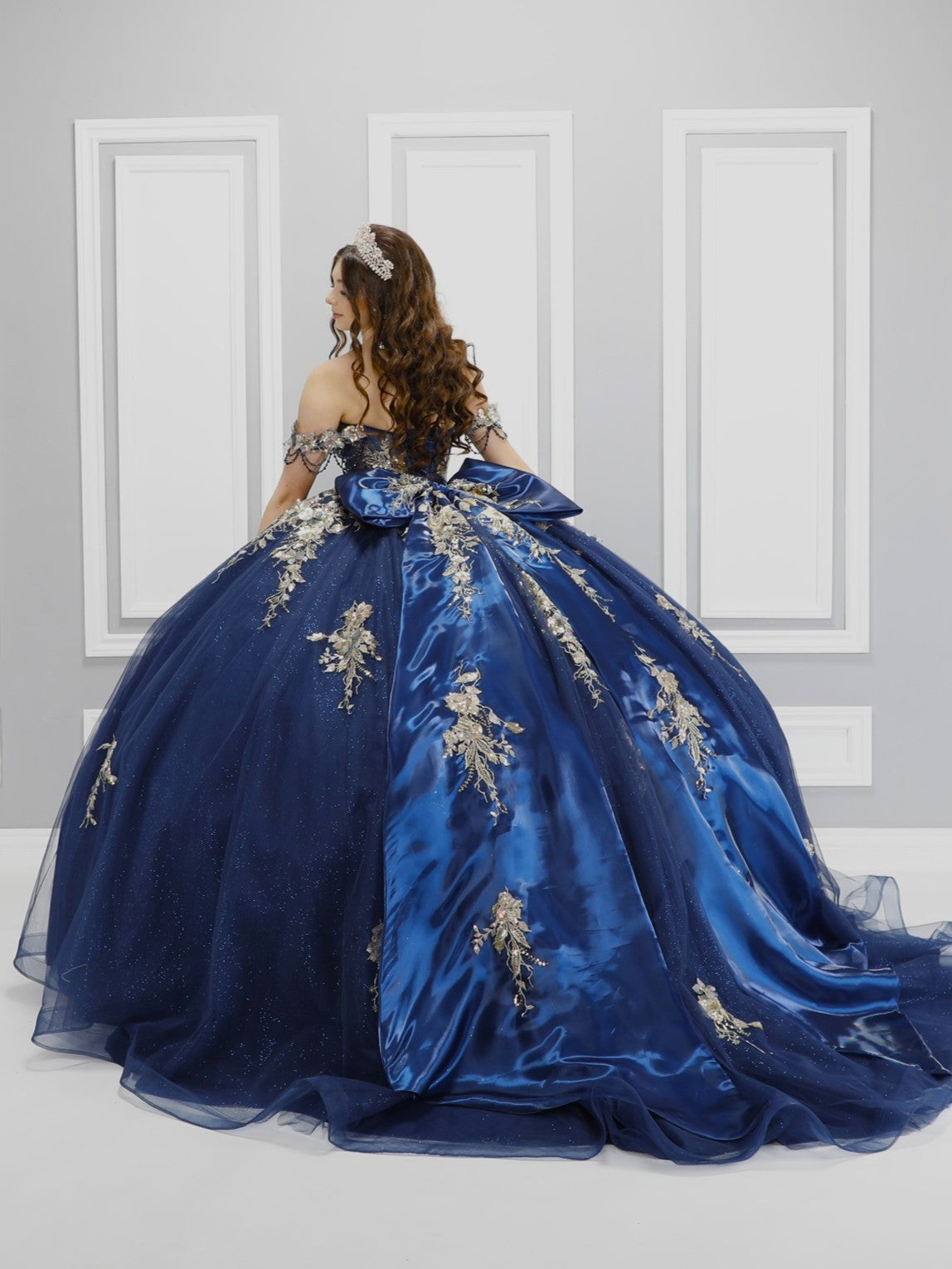 Dusty Rose Quinceañera Ball Gown by Gloria 60004410