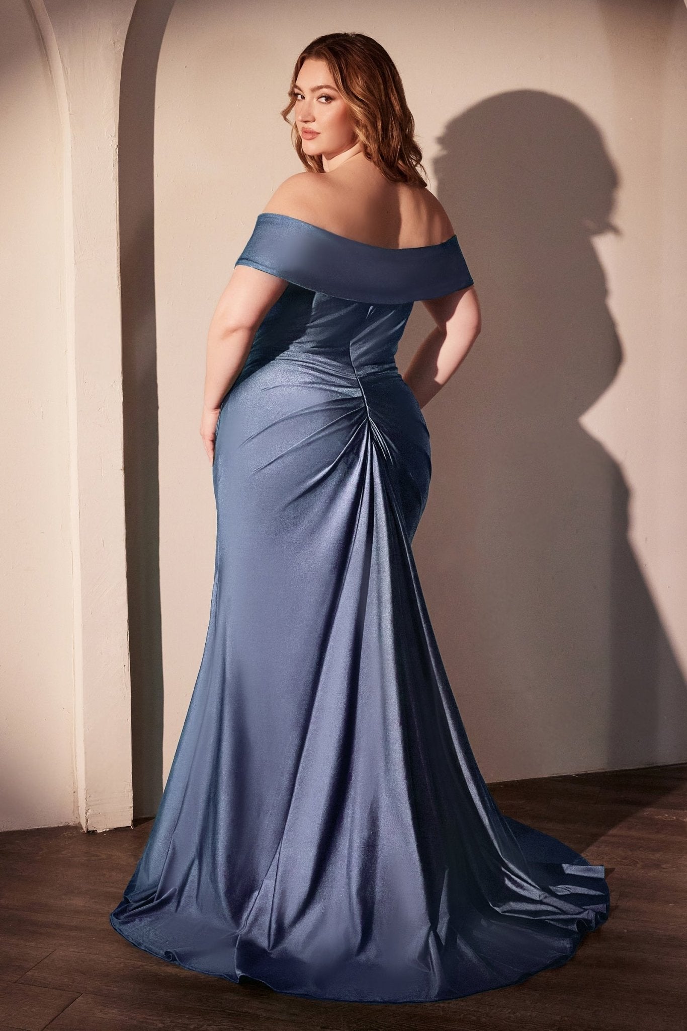 Plus Size Formal Dress by Ladivine CD790C
