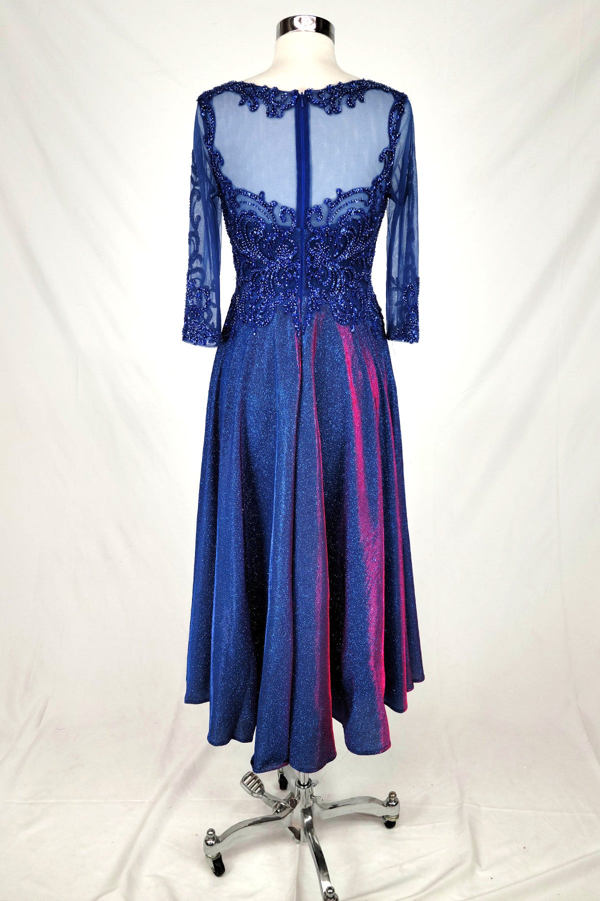 Tea-Length Mother of the Bride Dress with Pockets by Chicas J040