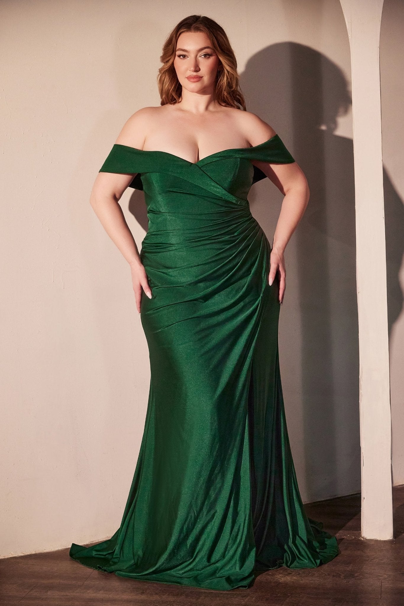 Plus Size Formal Dress by Ladivine CD790C