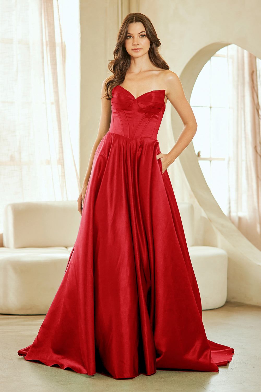Semi Quinceanera Dress by Amelia Couture 508091