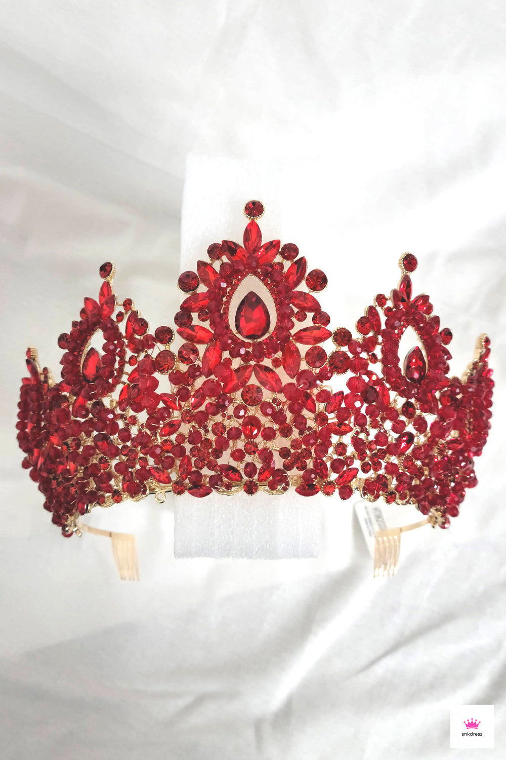 Tiara Crown by Double Heart HT96230G