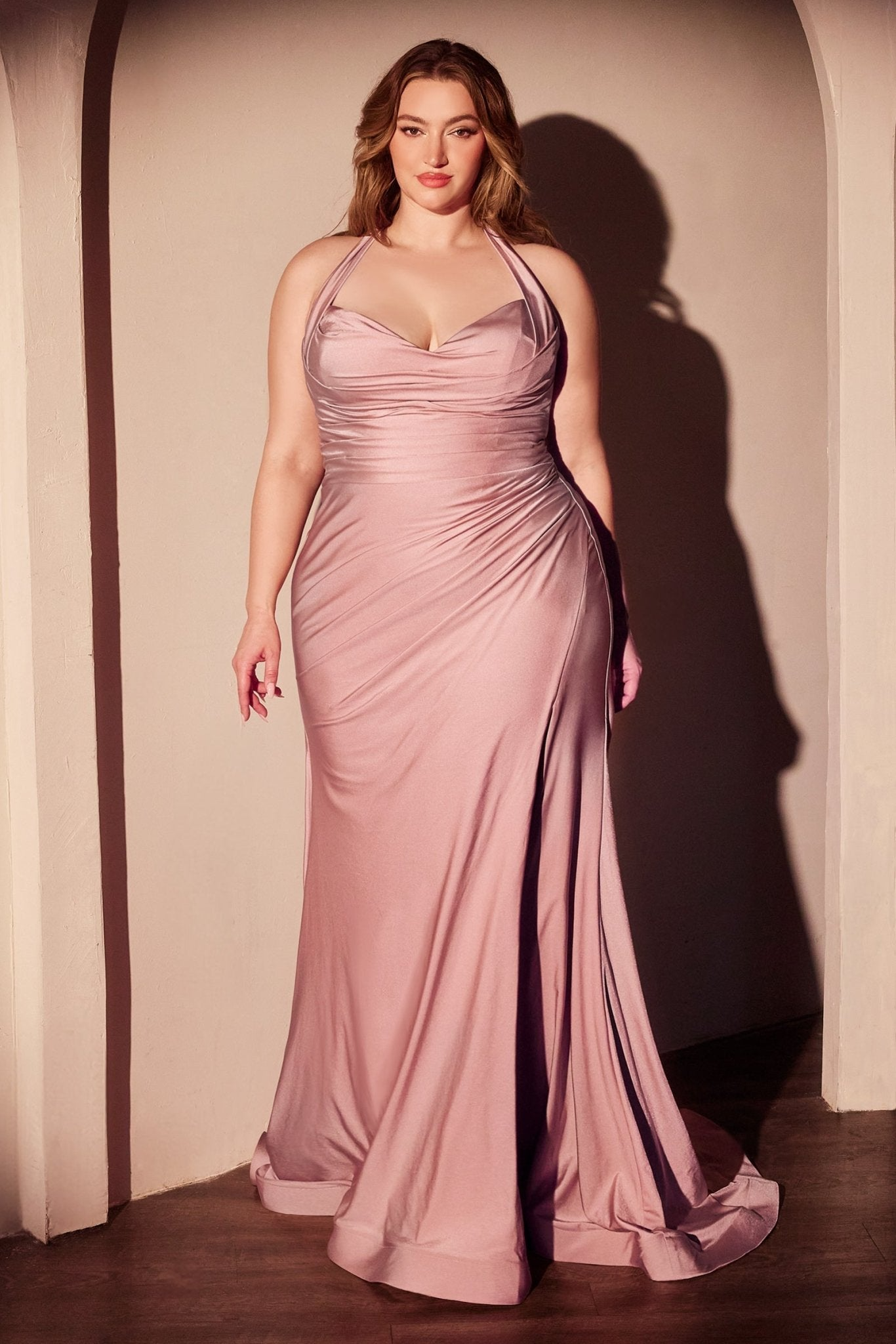 Plus Size Gown by Ladivine CD796C