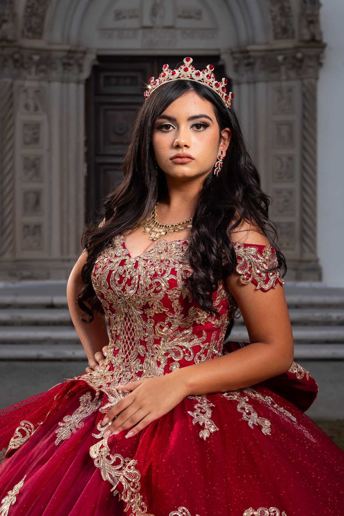 Off The Shoulder  Chic Gowns 3120300