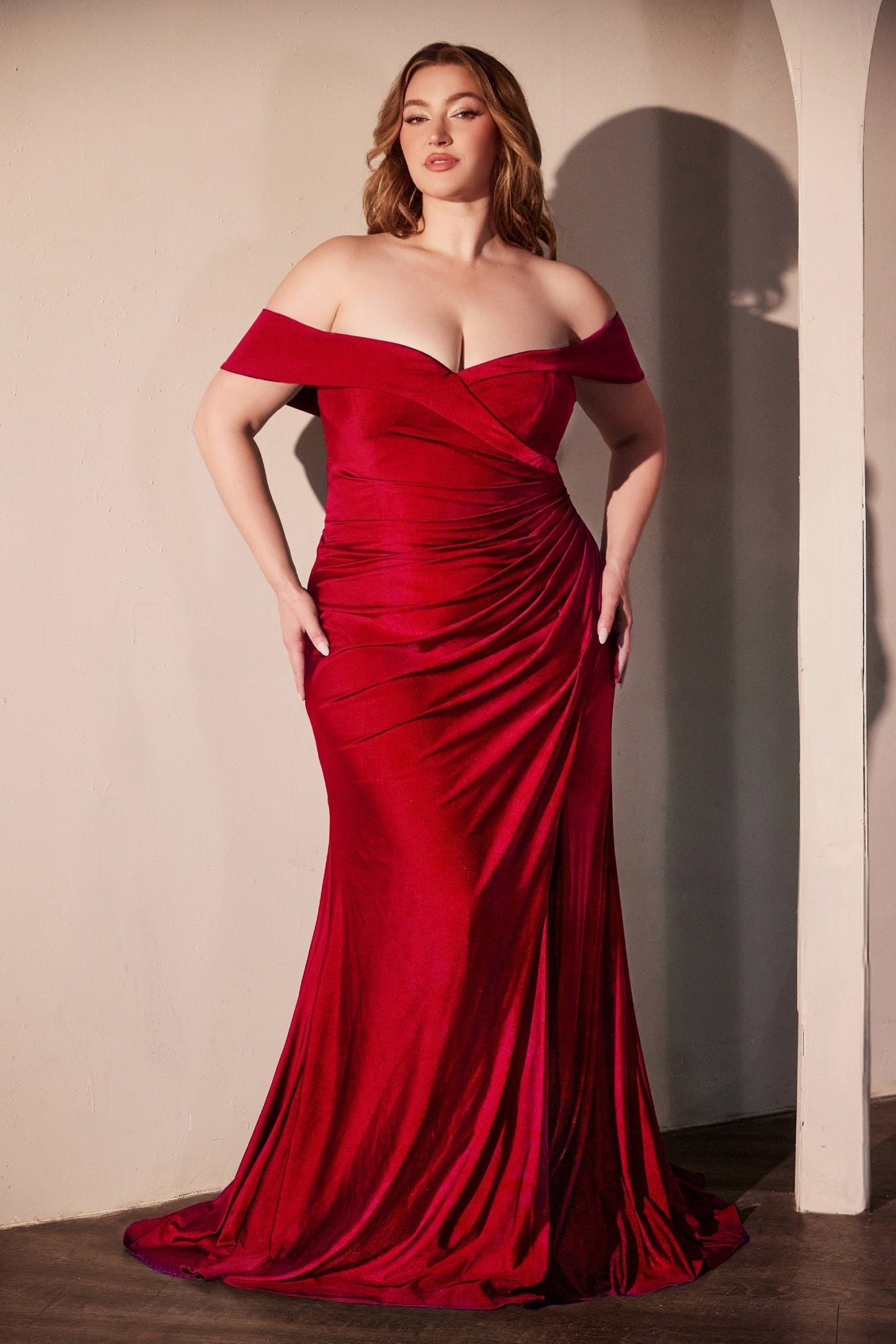 Plus Size Formal Dress by Ladivine CD790C