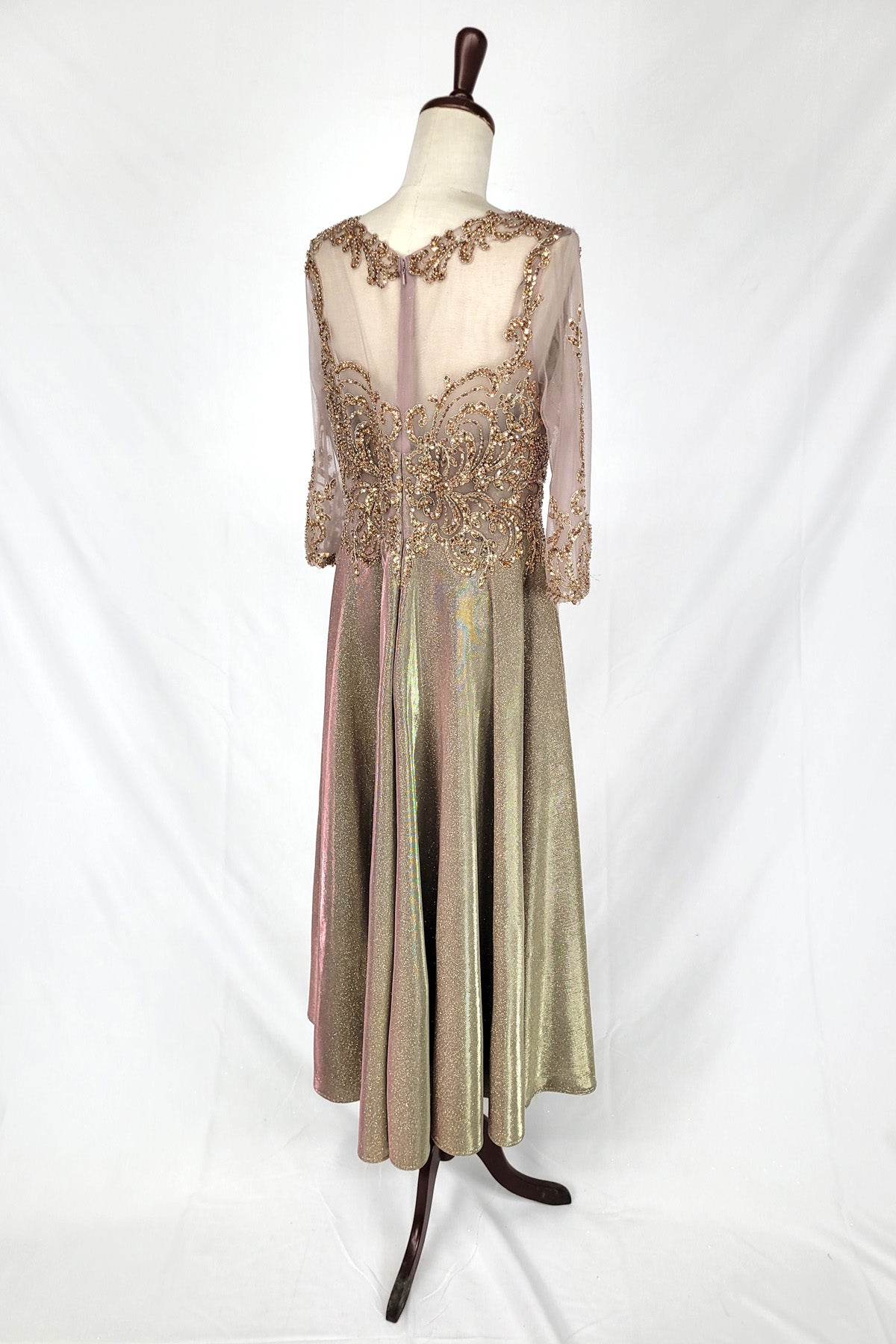 Tea-Length Mother of the Bride Dress with Pockets by Chicas J040