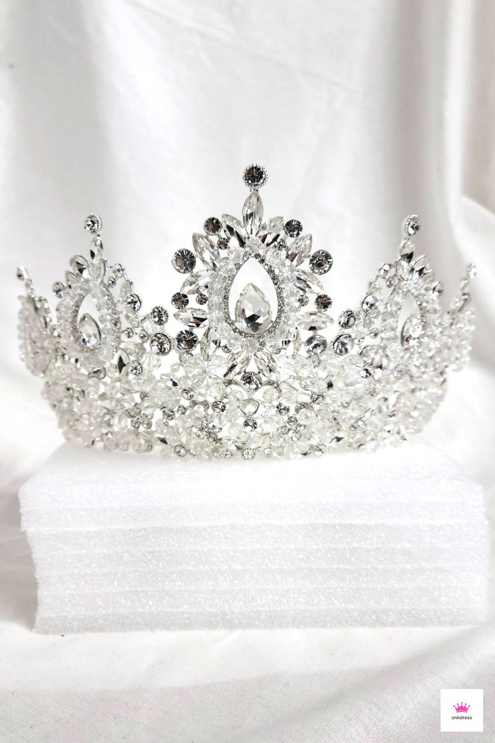 Tiara Crown by Double Heart HT96230S