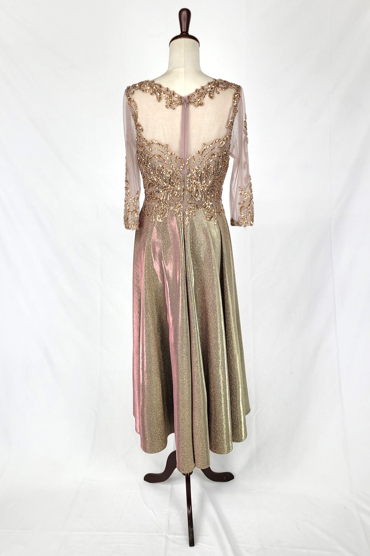 Tea-Length Mother of the Bride Dress with Pockets by Chicas J040