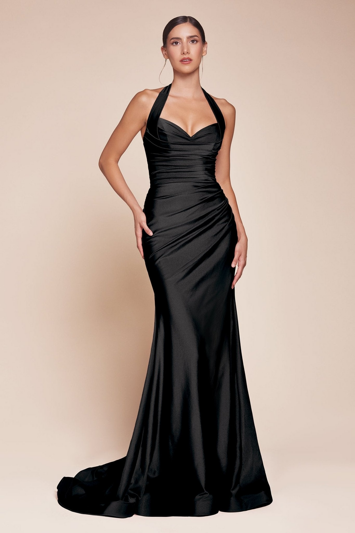 Plus Size Gown by Ladivine CD796C