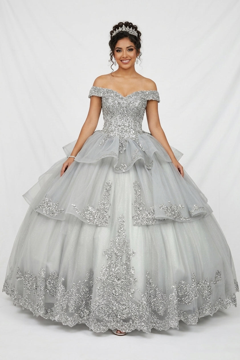 Off The Shoulder Quinceanera Dress by Chic 3063300