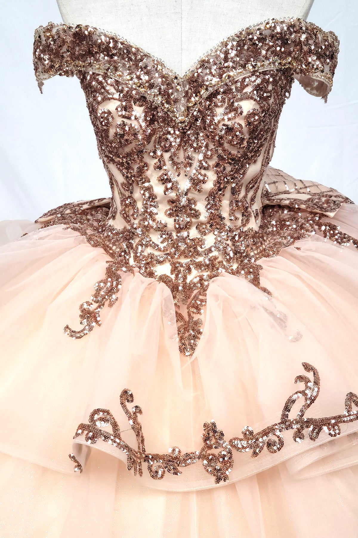 Off The Shoulder Quinceanera Dress by Chic 3063300