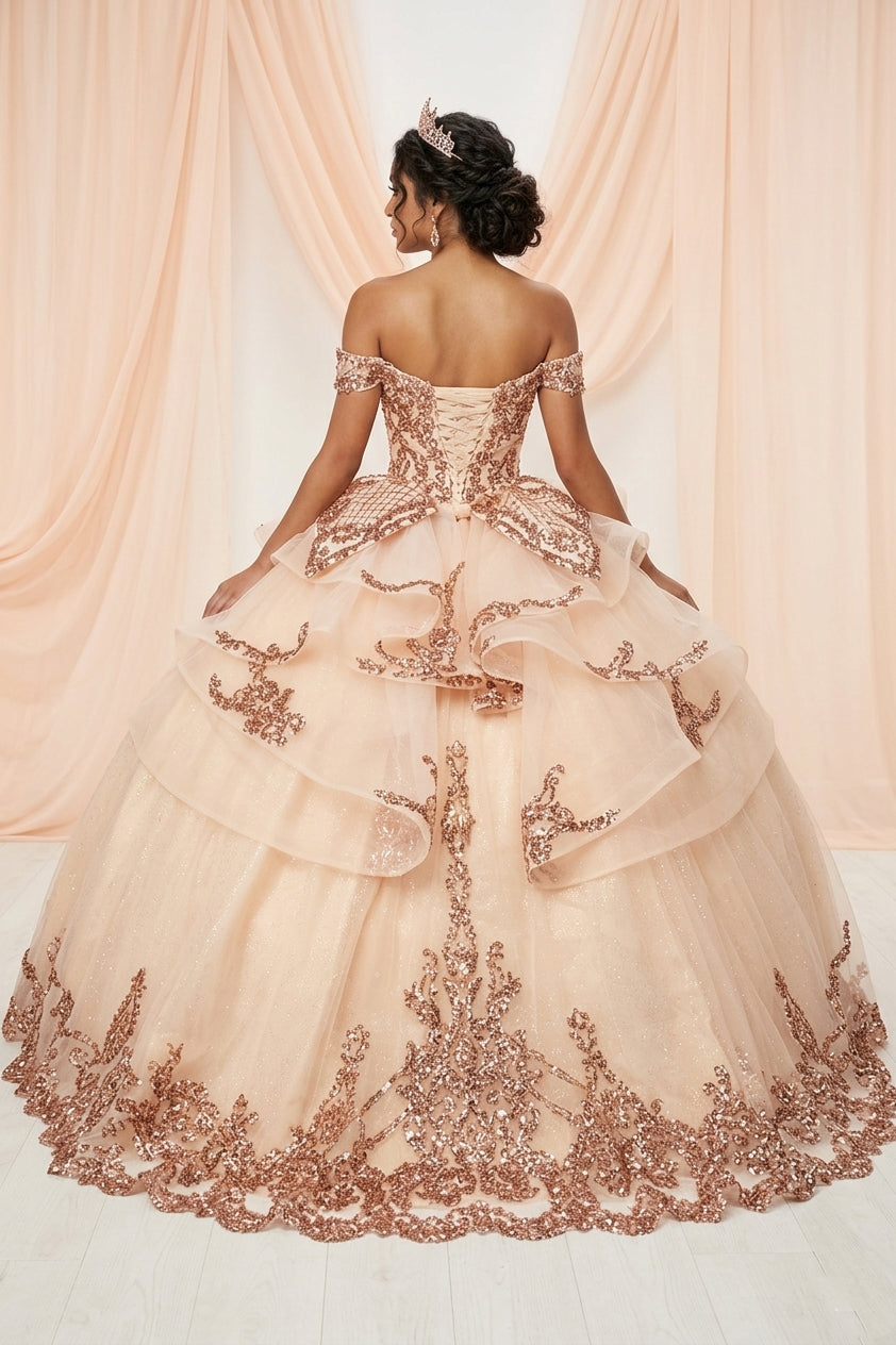 Off The Shoulder Quinceanera Dress by Chic 3063300