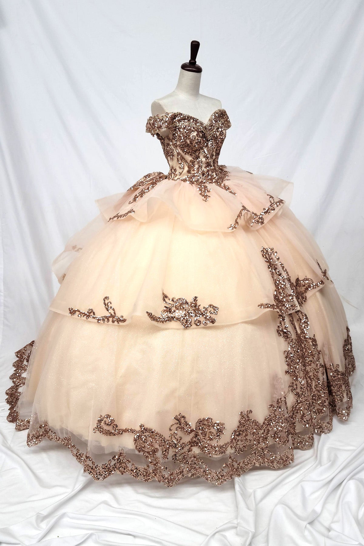 Off The Shoulder Quinceanera Dress by Chic 3063300