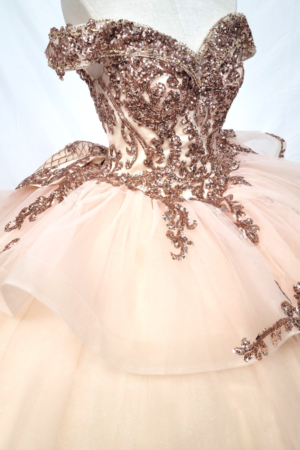 Off The Shoulder Quinceanera Dress by Chic 3063300