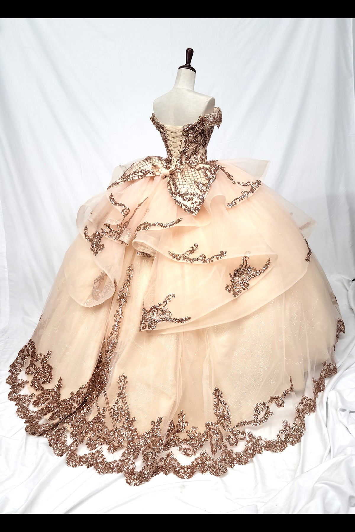 Off The Shoulder Quinceanera Dress by Chic 3063300