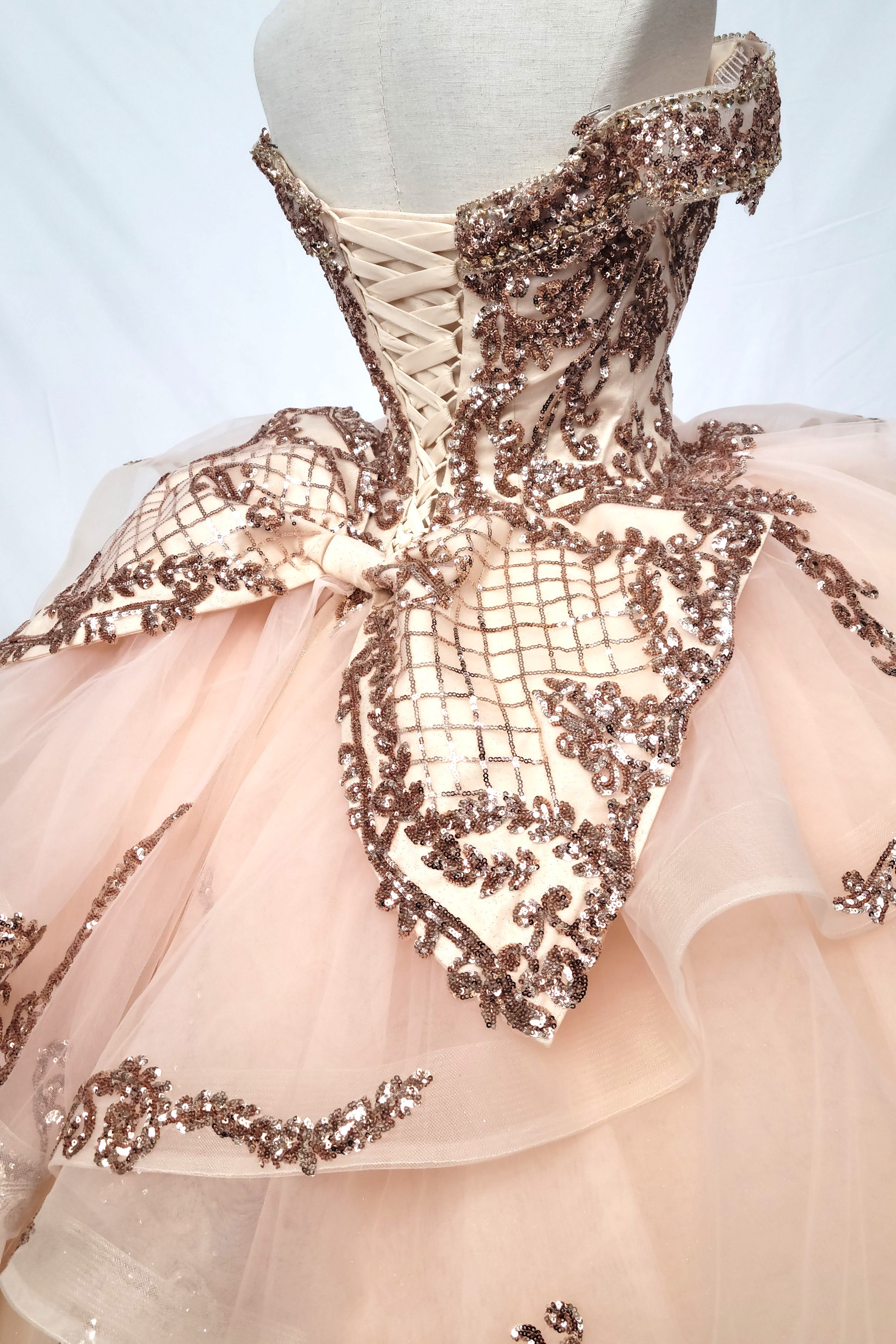 Off The Shoulder Quinceanera Dress by Chic 3063300