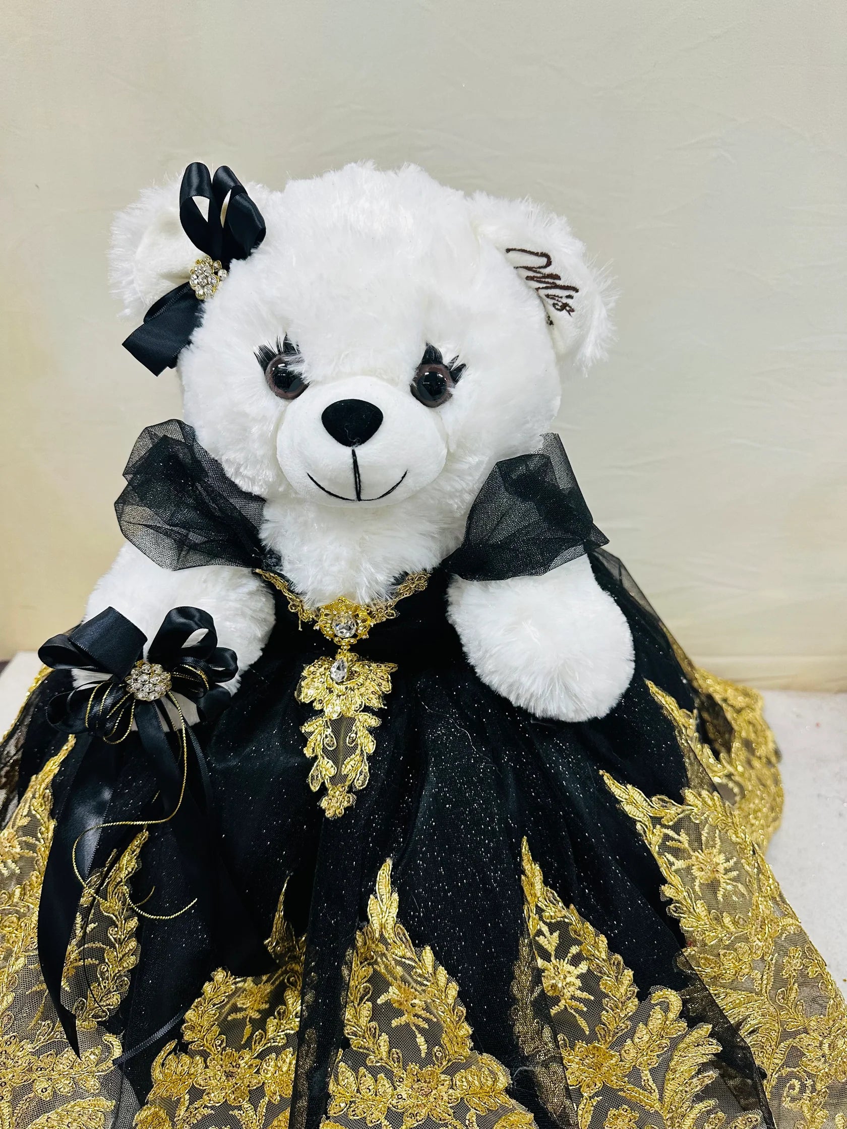 Teddy bear Quincenera Doll 150
