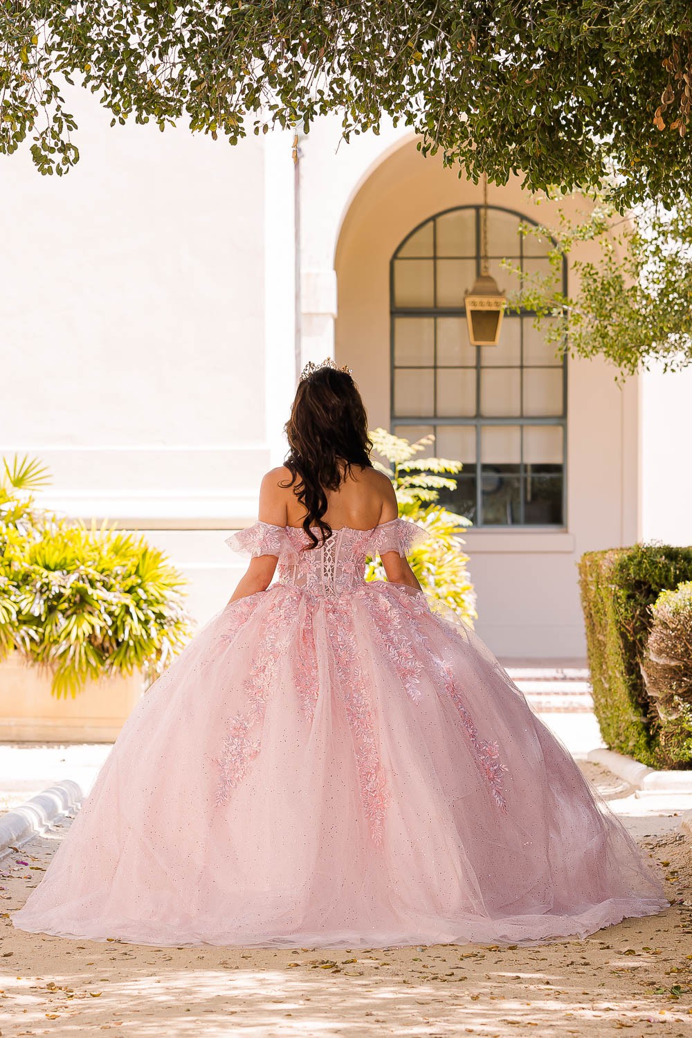 Sweetheart Detachable Puffy Ruffle Sleeve ball gown by Bella Princess Couture PQ1026