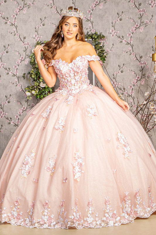 OFF THE SHOULDER Ball Gown by Elizabeth K /GL 3182