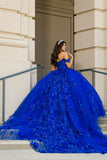 Off shoulder Quince by Bella Princess Couture PQ1028