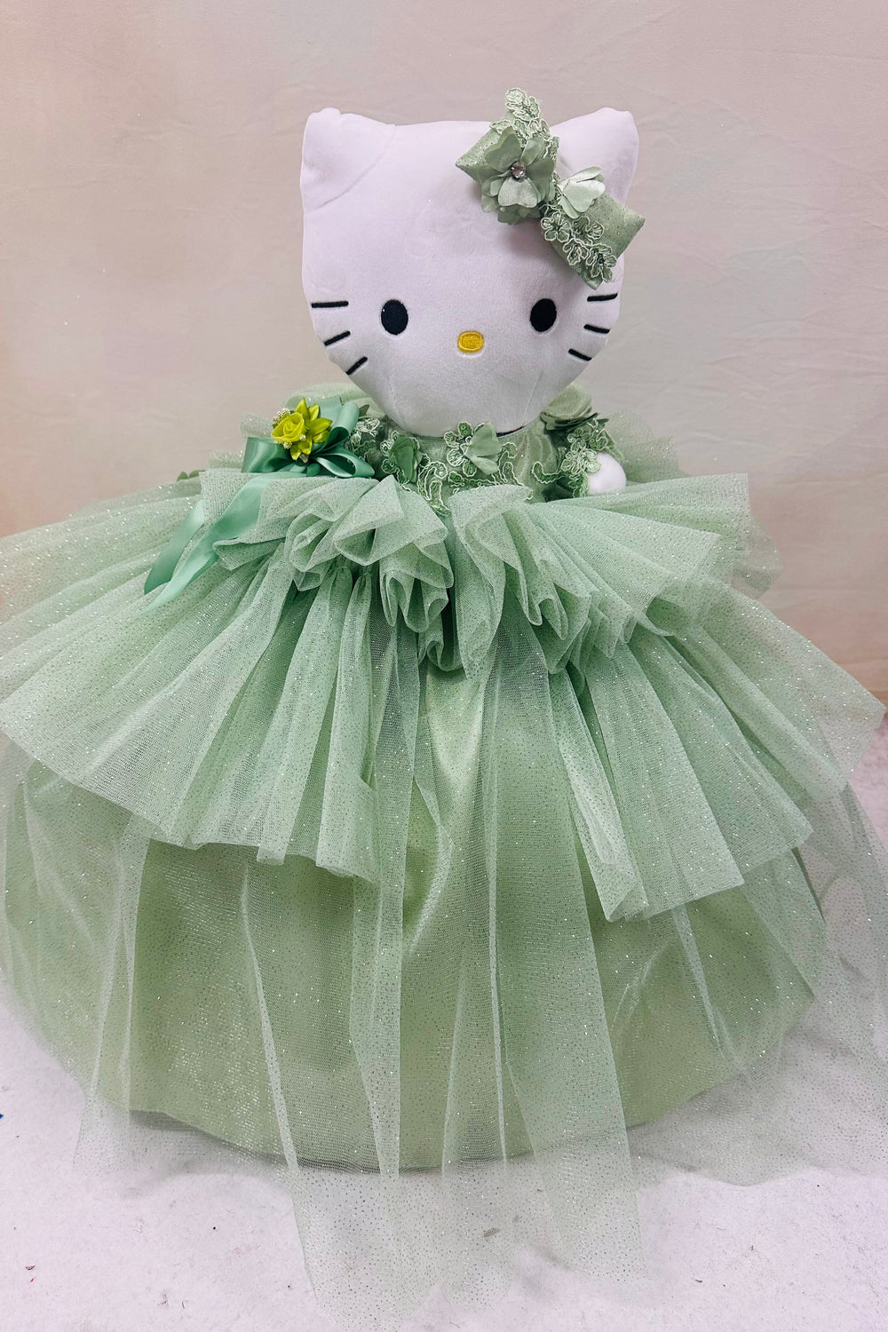 Hello Kitty Quincenera Doll Sage ,snkdress,wwwsnkdress.com