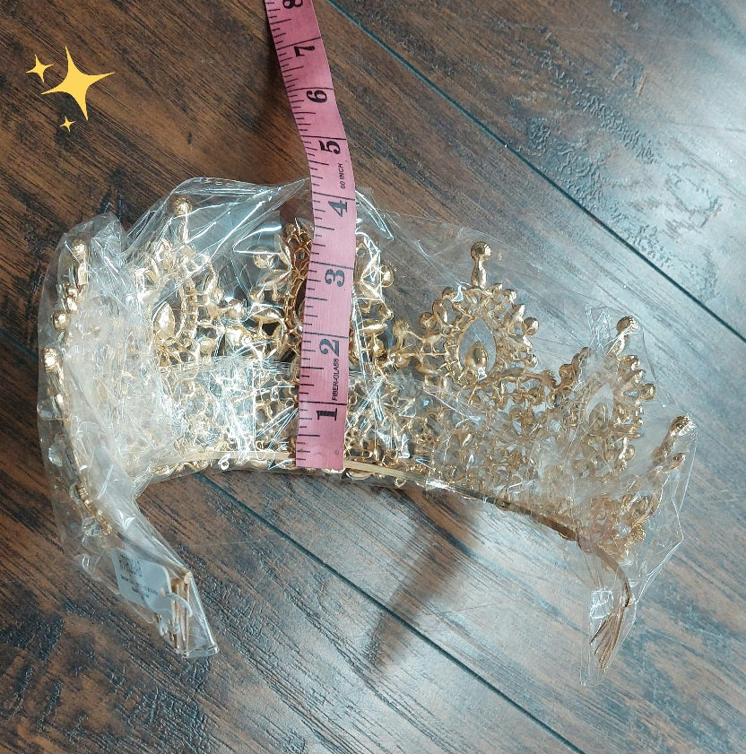 Tiara Crown by Double Heart HT96230G