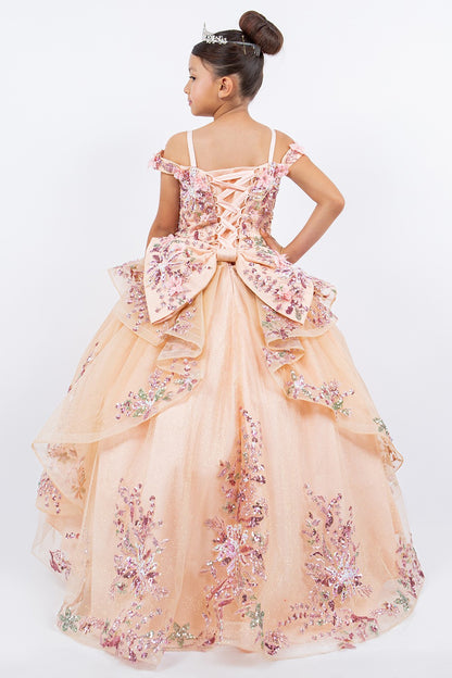 Off Shoulder Mini Quince by Cinderella Couture 8125