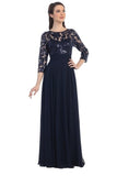 Formal dress in Navy, Black nude, Burgundy, Champagne, Cocoa, Dusty rose by Cindy Collection style 1451 | www.snkdress.com