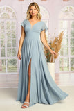 Empire Waist Bridesmaid Dress by Cindy Collection 170556